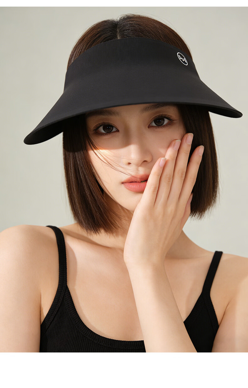 MiiOW Sun Protection Hat for Women, UV-Resistant Seamless Visor Cap, Foldable Wide Brim Sunhat, Summer 2026 14