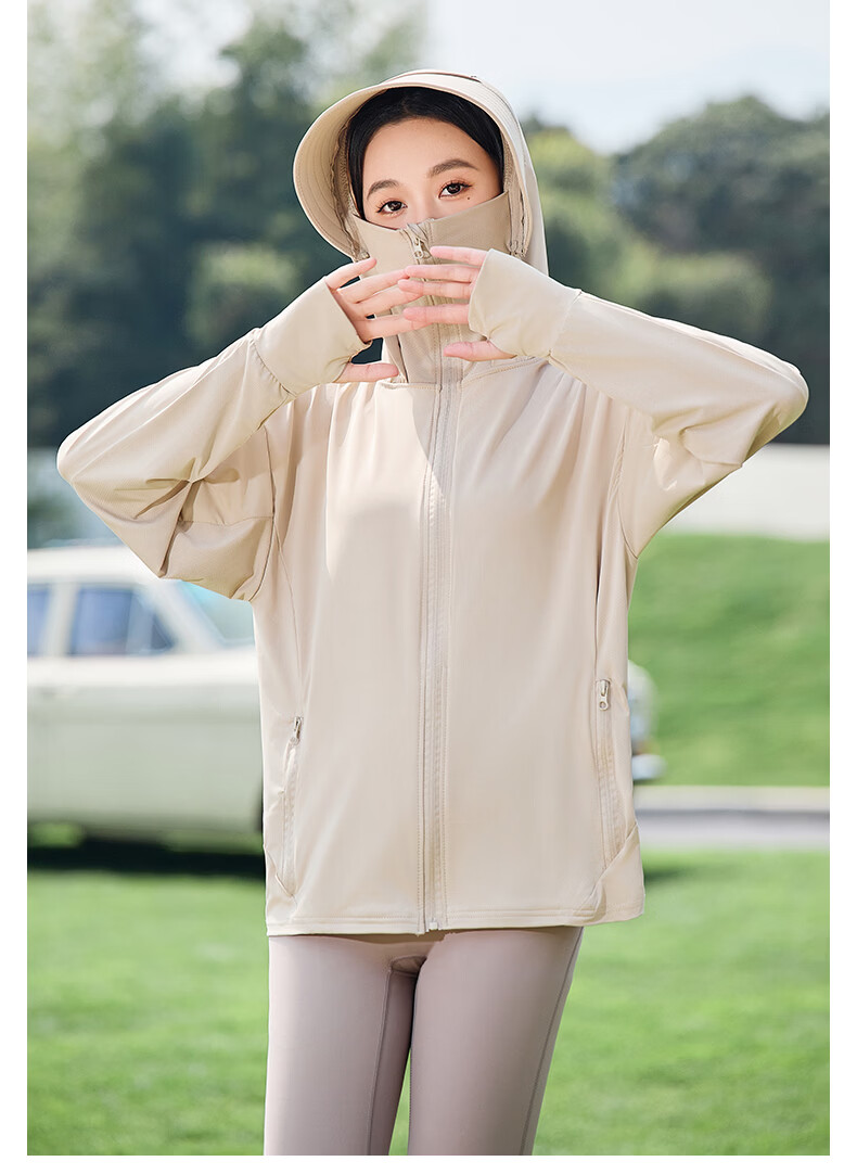 Combo Women's UV Protection Sun Shirt Summer New Cool Breathable High SPF Outdoor Sun Jacket Skin Coat 22