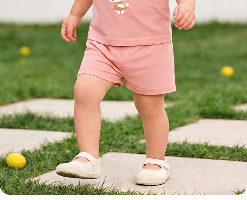 Tonglian Chuxin Baby Summer Short Sleeve Set 2026 New Pure Cotton Girls Two-Piece Infant Toddler Summer Outfit 2