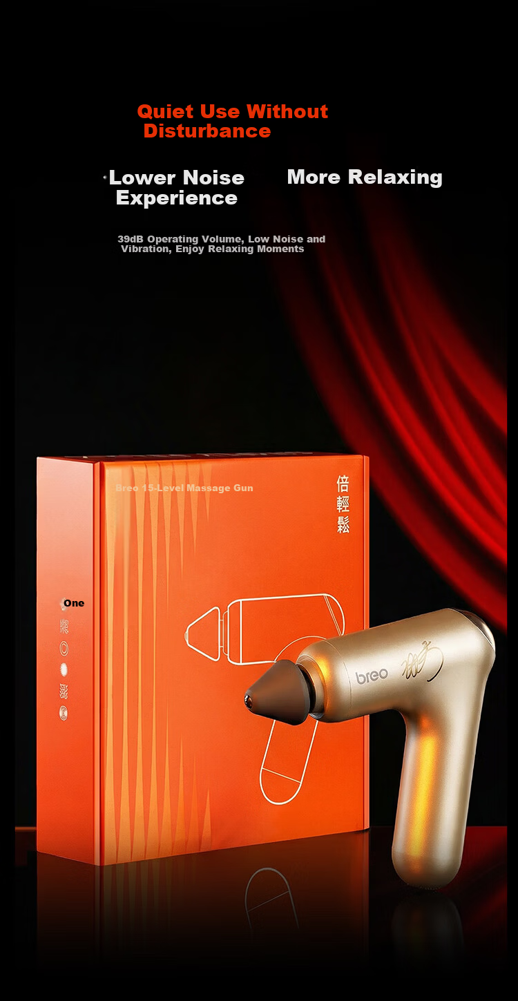 Breo 7S Fascia Gun [Sun Yingsha Signature Edition] Deep Muscle Massager Portable Mini Massage Gun Professional Fascia Massager Women's Day Gift 9