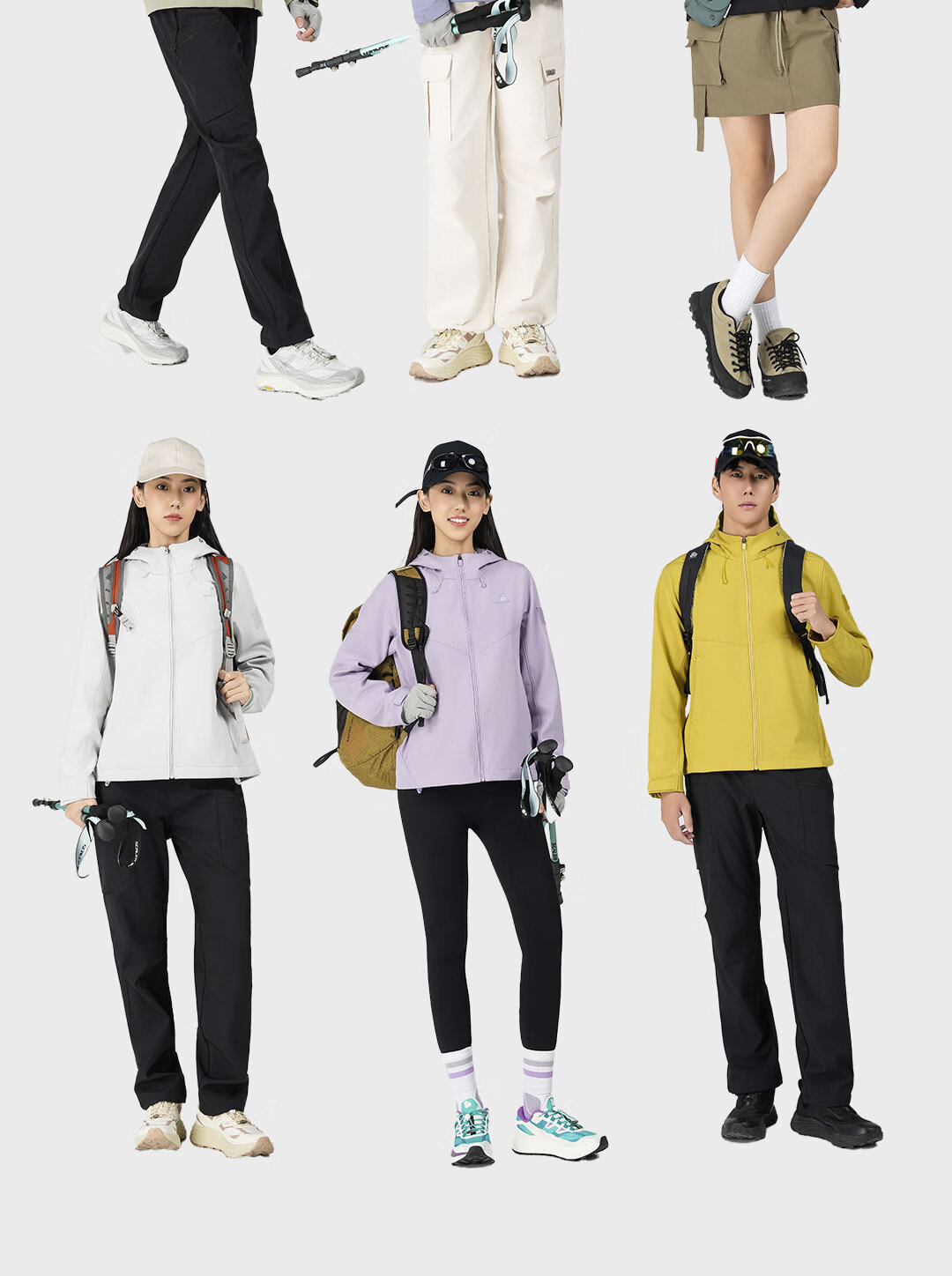 SCALER Outdoor Softshell Jacket Unisex Windproof Warm Sports Casual Hooded Coat Women F2916D61 13