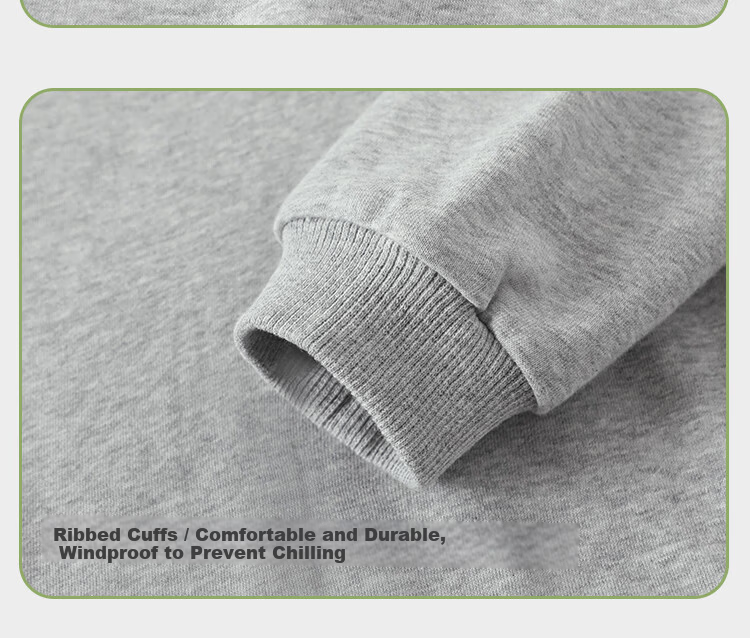 Badibadi Spring and Autumn Baby Toddler Sweatshirt American Style Unisex Comfortable Trendy Beige 1973 100 8