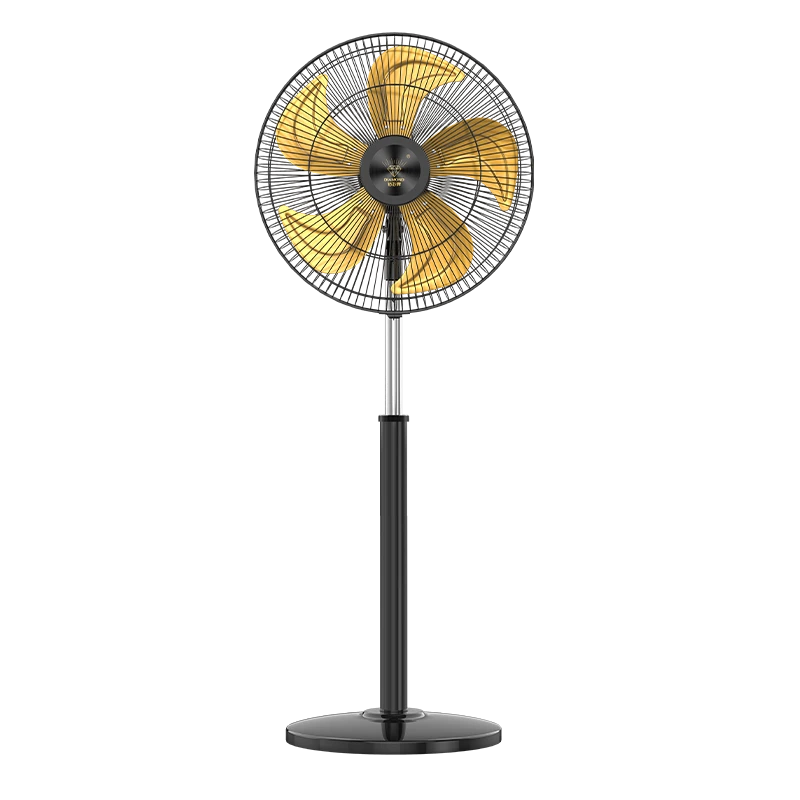 DIAMOND Industrial Floor Fan Large Airflow Aluminum Blades Powerful Commercial Copper Core Motor Oscillating Floor Fan for Home Living Room Formaldehyde Removal Factory Standing Fan SN