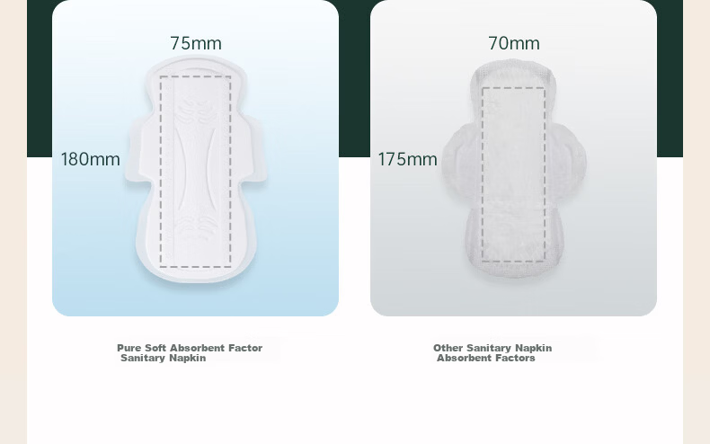 Jingrou Medical Sanitary Napkins Medical Device Grade Menstrual Pads Day and Night Use Gynecological Care Pads 245mm 8 Pieces JD Self-operated 16