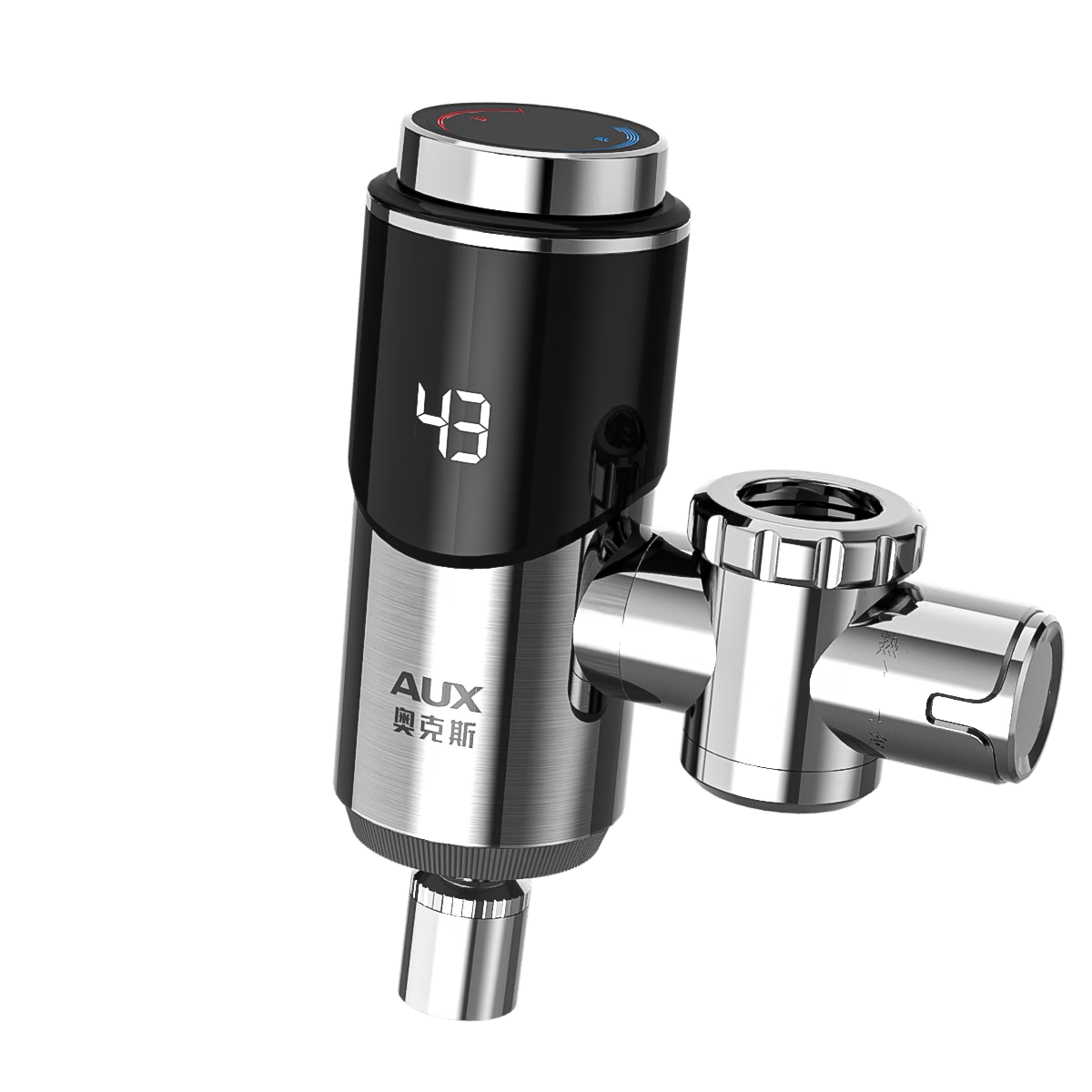 AUX Electric Instant Hot Water Faucet Fast Heating Home Use Instant Heating Frequency Conversion Constant Temperature Quick Heating Kitchen Small Electric Water Heater Hot and Cold Dual Use Flow Heati
