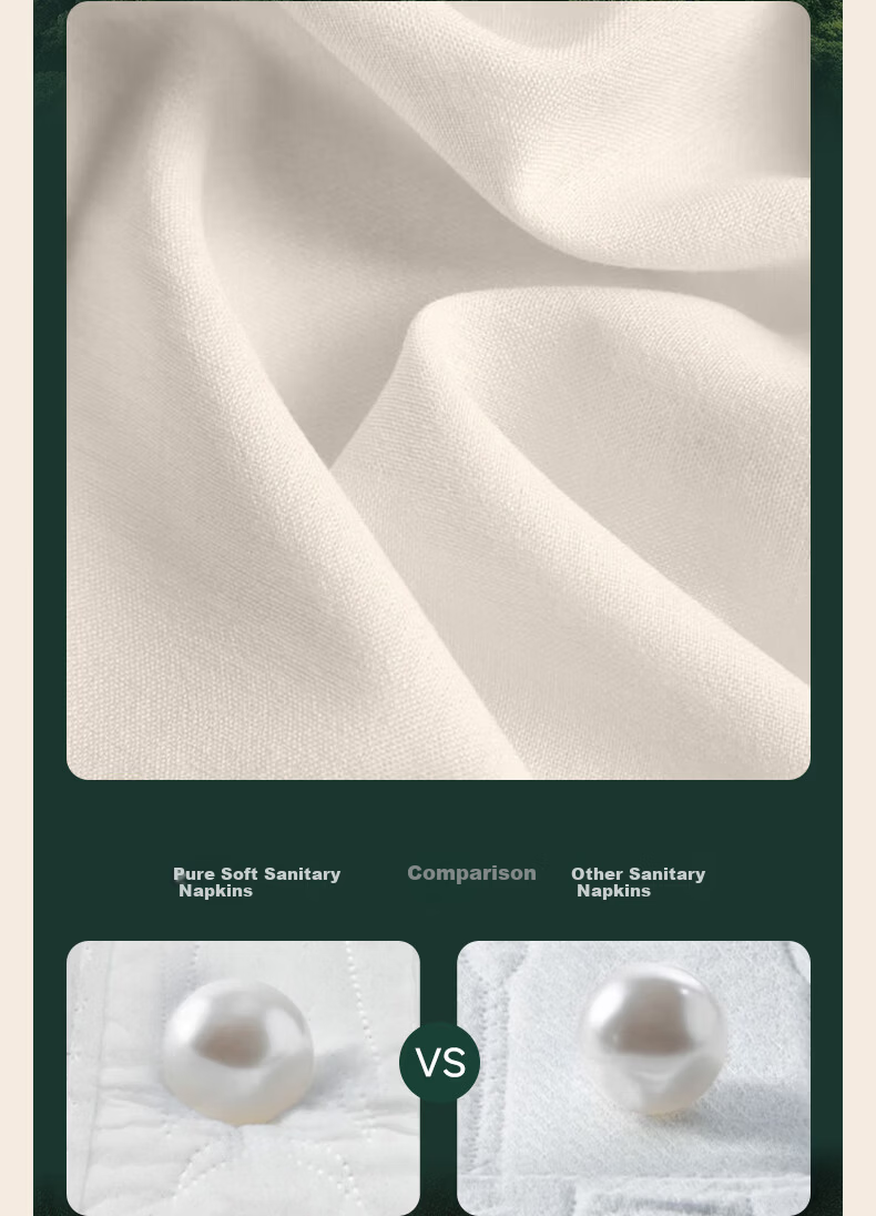 Jingrou Medical Sanitary Napkins Medical Device Grade Menstrual Pads Day and Night Use Gynecological Care Pads 245mm 8 Pieces JD Self-operated 10