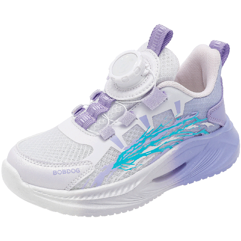 BOBDOG Kids Summer Sports Shoes Girls Mesh Casual Running Shoes 103562026 Dreamy Purple/Light Pink Purple Size 38