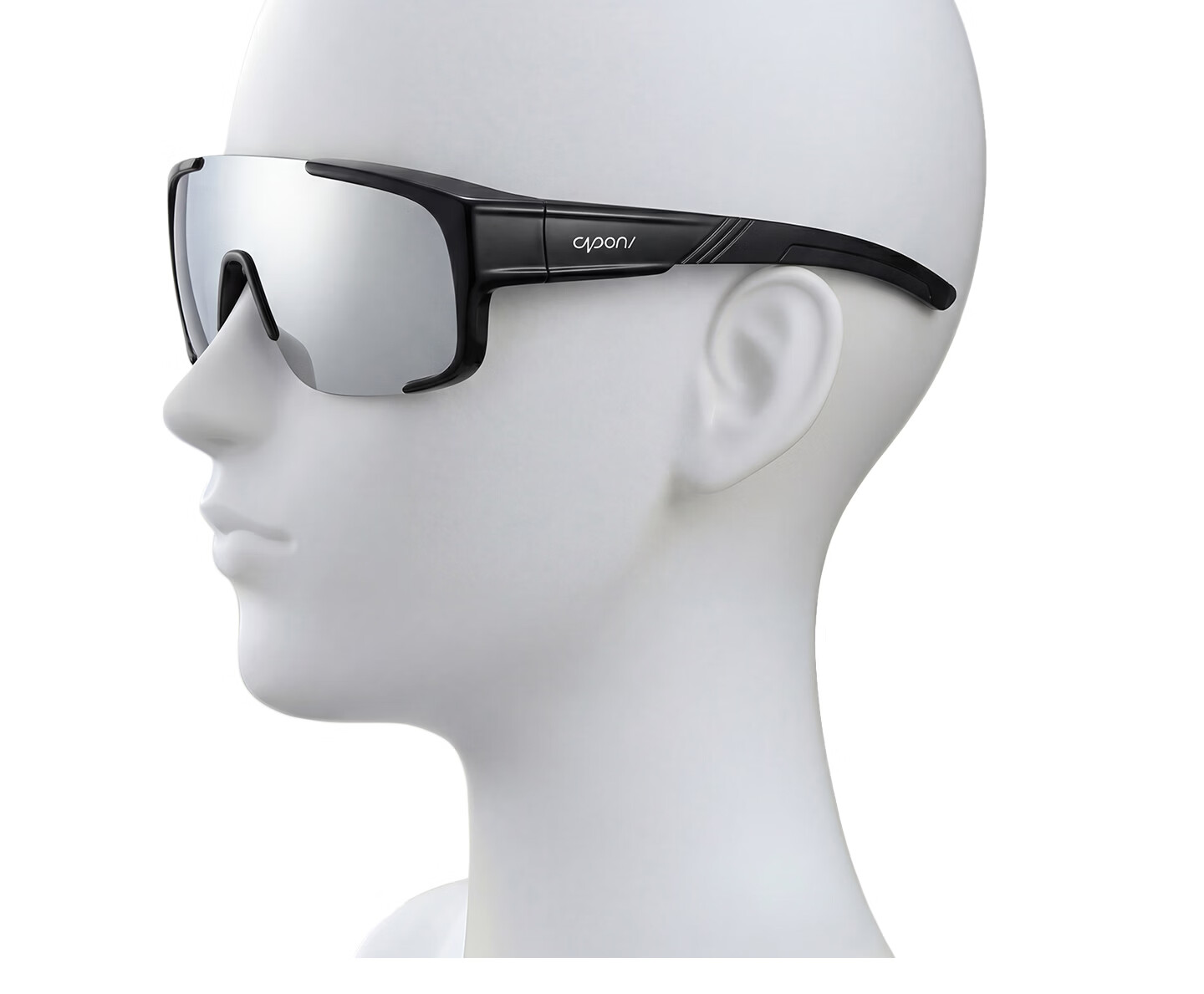 CAPONI Polarized Sports Windproof Outdoor Sunglasses for Women with Prescription Clip-On, UV Protection, Cycling and Mountaineering Goggles Compatible with Glasses 20