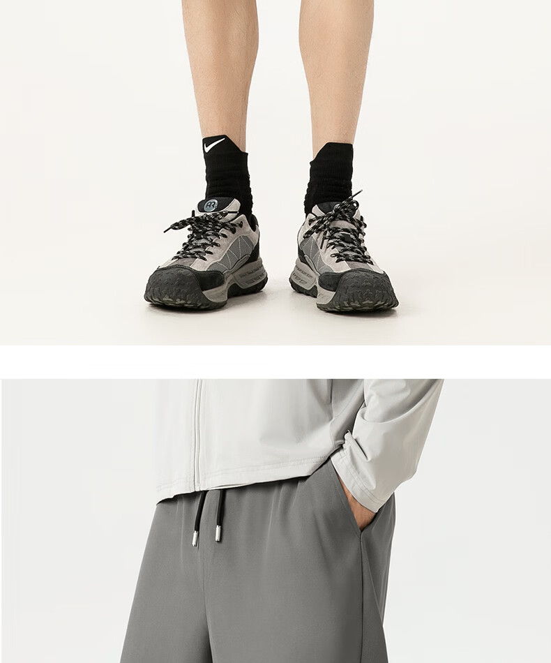 GENIOLAMODE Semir Group Ice Silk Shorts Summer Men's New Quick-Dry Breathable Cool Loose Sports Casual Five-Point Pants 17