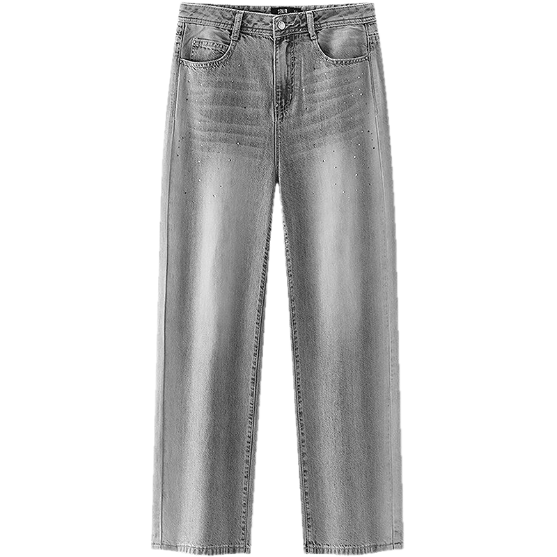 Semir Women's Summer Cool Wide-Leg Jeans 2026 Trendy Long Pants 103326124001A
