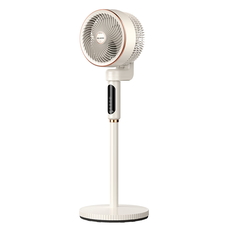 MeiLing Air Circulation Fan / Home Electric Floor Fan Office Turbo Ventilation Convection Fan / AI Voice Remote Control Timer Temperature-Adaptive Fully Automatic Oscillating MPF-DG2626