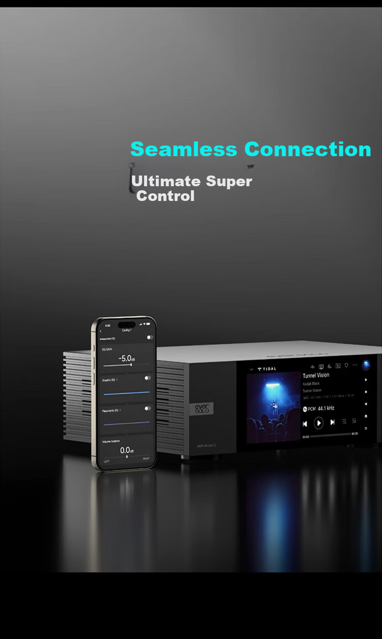 EVERSOLO DMP-A6 Gen 2 Streaming HiFi Music Player DAC Integrated High-Fidelity DSD Decoder [Dual ES9038Q2M] 39