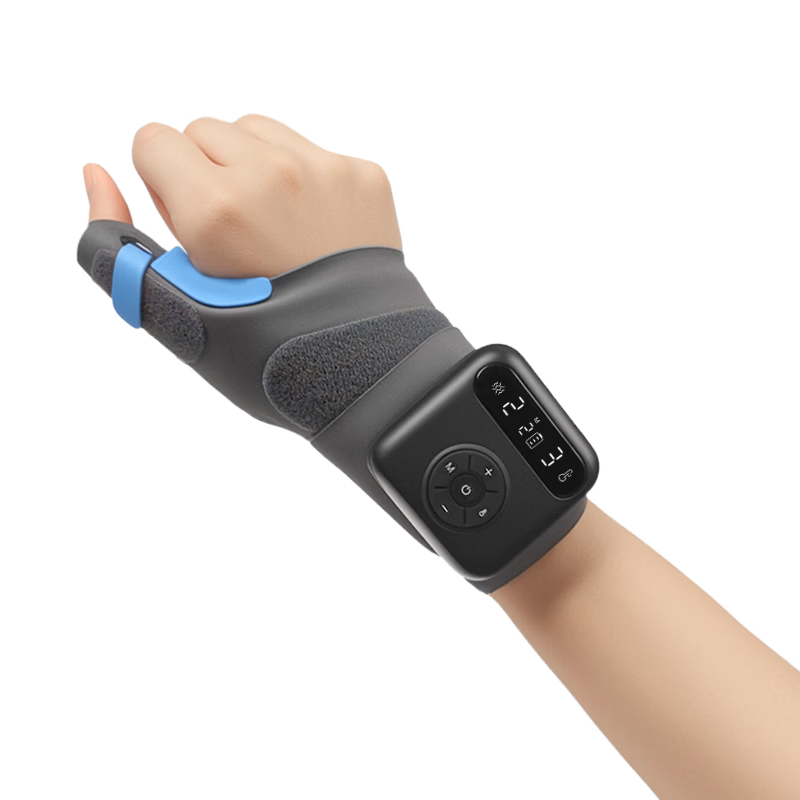 Keliang Hand Massager Wrist Massager Thumb Tenosynovitis Brace Pulse Heat Therapy Left Hand Model Birthday Gift for Mom Girlfriend Price Protection 618