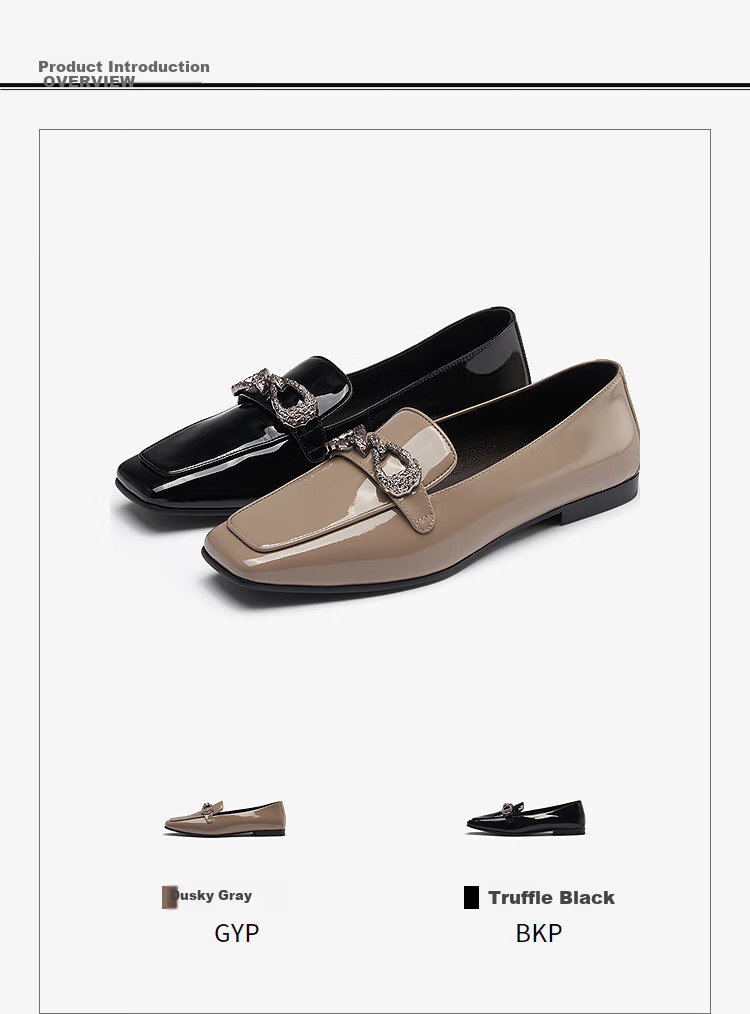 Laird & Sand 2026 Spring Summer Commuter Loafers Low Heel Flat Shoes Women 15101 Dusk Gray GYP 37 2