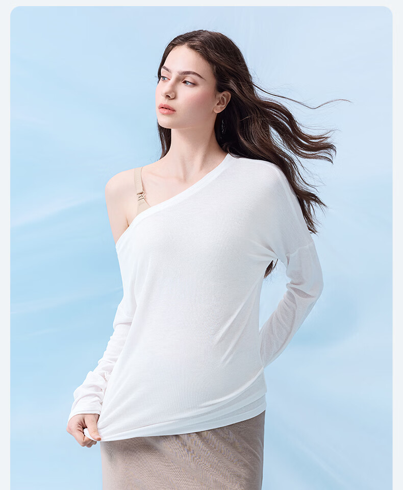 EMXEE New Ultra-Leather Small Cooling Cup Nursing Bra Maternity Breathable Anti-Sagging Postpartum Invisible Skin M 21
