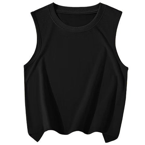 Baleno Men's Summer Cotton Heavyweight Breathable Skin-Friendly Casual Versatile Basic Tank Top Simple Trendy Sleeveless T-Shirt