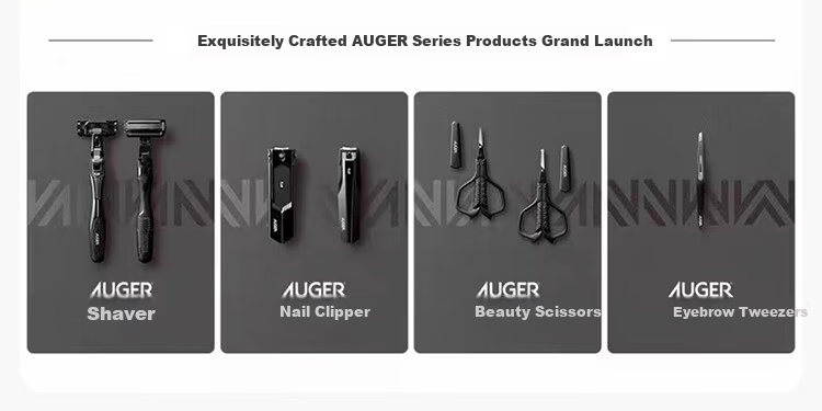 Kai AUGER Series Eyebrow Scissors Nose Hair Trimmer Fine Hair Trimmer Safety Scissors Precision Gift Grade 1