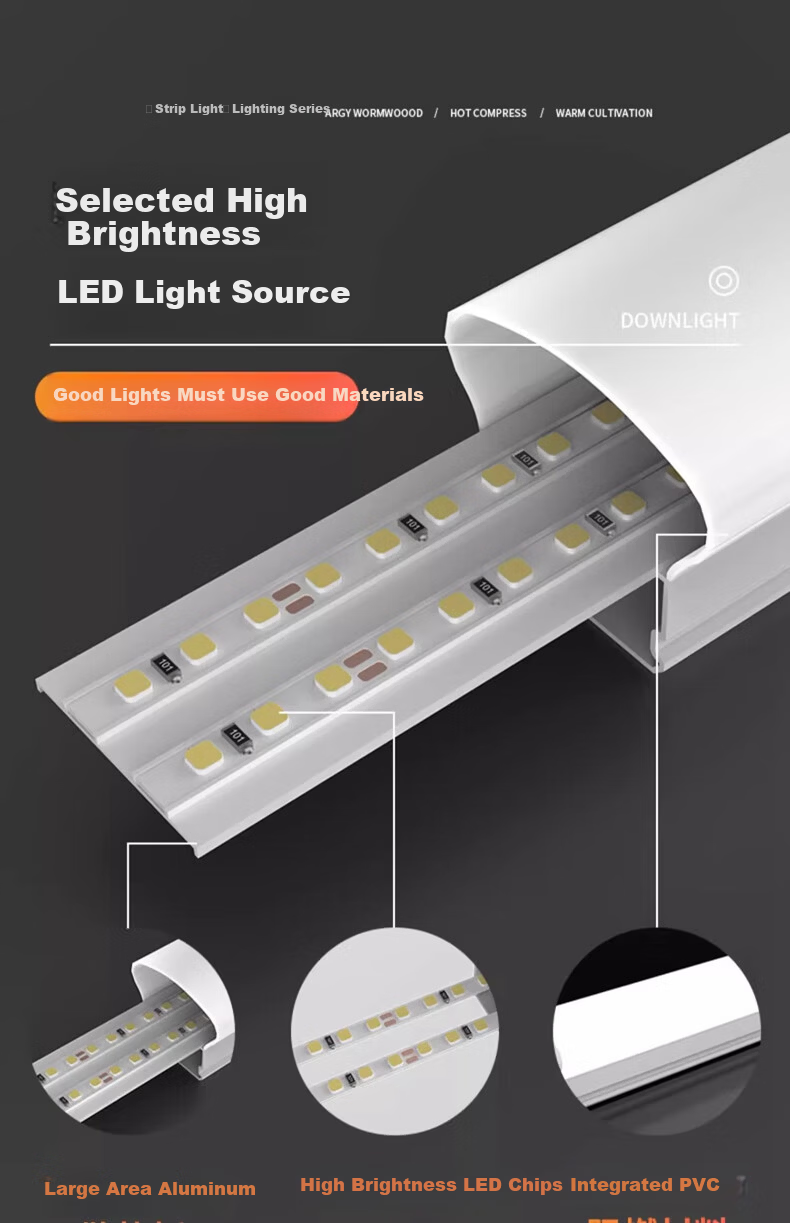 Fanyao LED Tube Light IP65 Waterproof Integrated Bracket Light Frostproof Moistureproof Dustproof Workshop Factory Cold Storage Lighting White Light - 1.2m - 36W 5