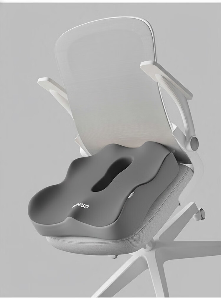 MINISO Lumbar Support Cushion Car Seat Memory Foam Office Chair Backrest Pain Relief 21