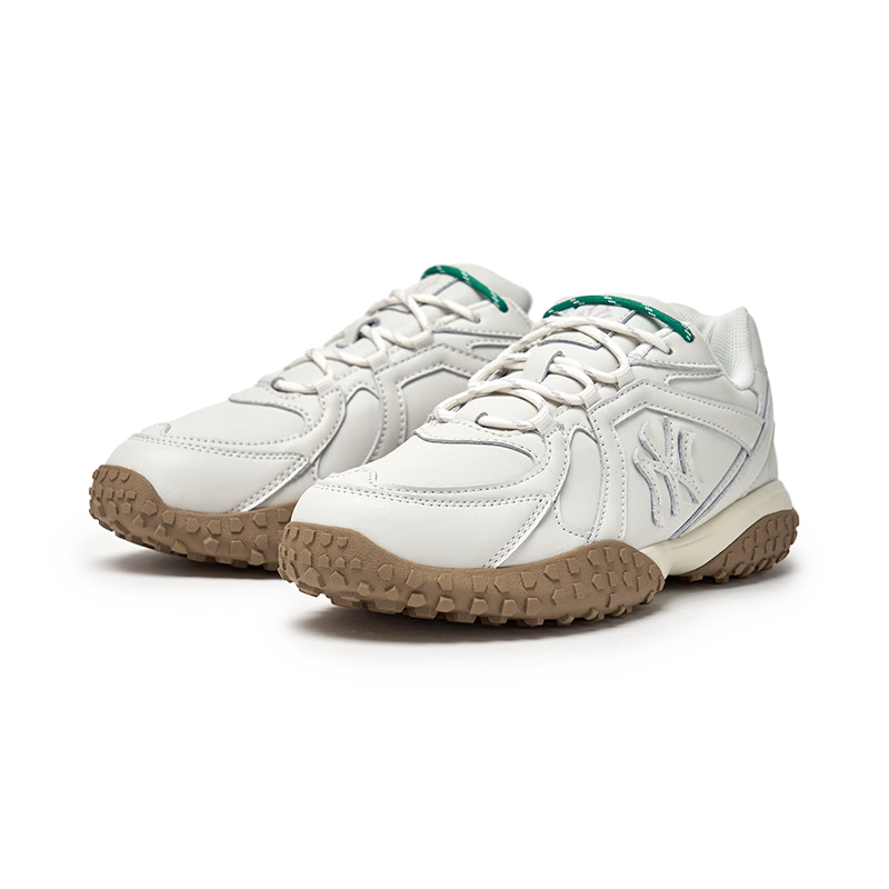 MLB KARINA Unisex Korean Style Retro Thin Sole Shoes 3ASXT025N-50IVS-235