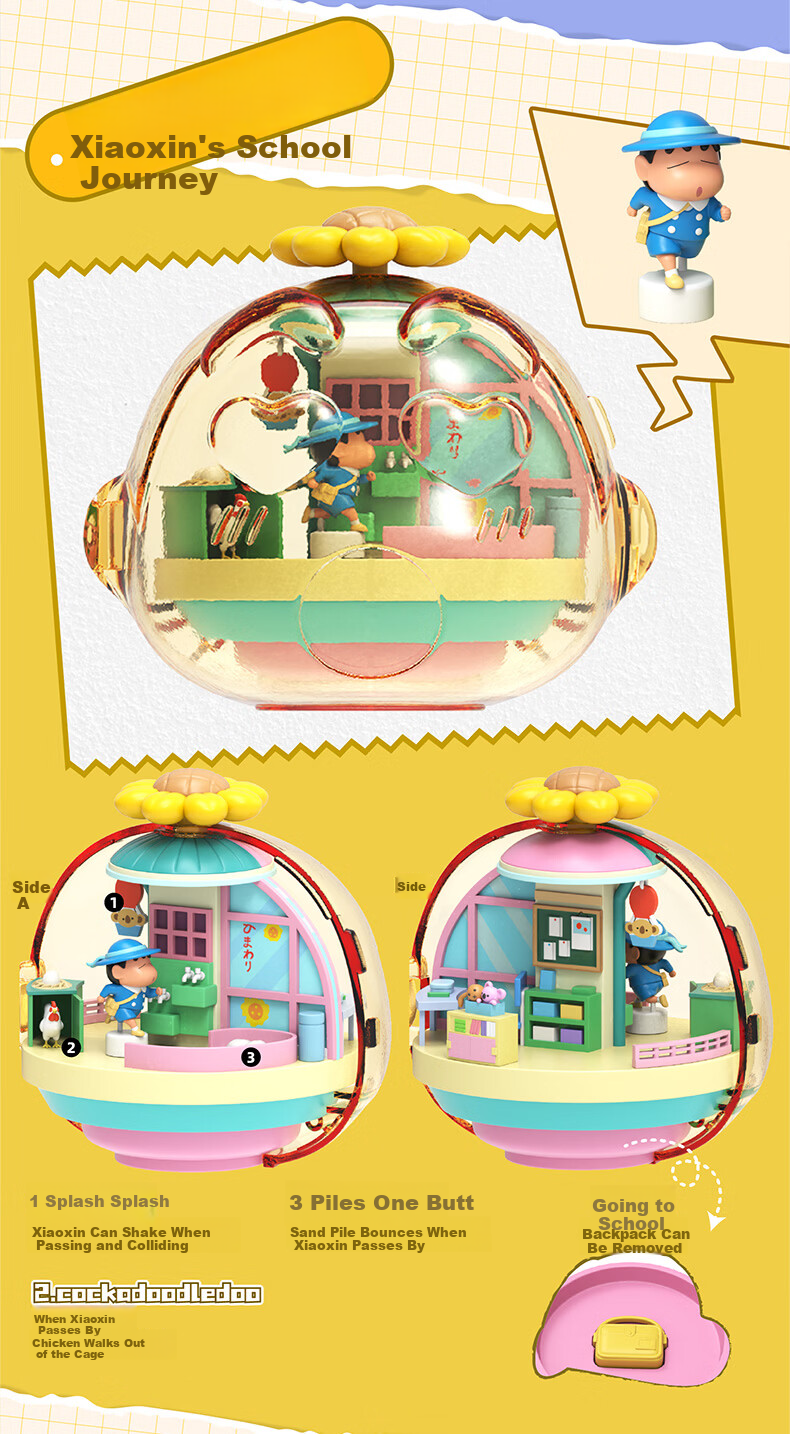 Fun Childhood Crayon Shin-chan Blind Box Toy Figure Boys Girls Anime Doll Birthday New Year Gift 8
