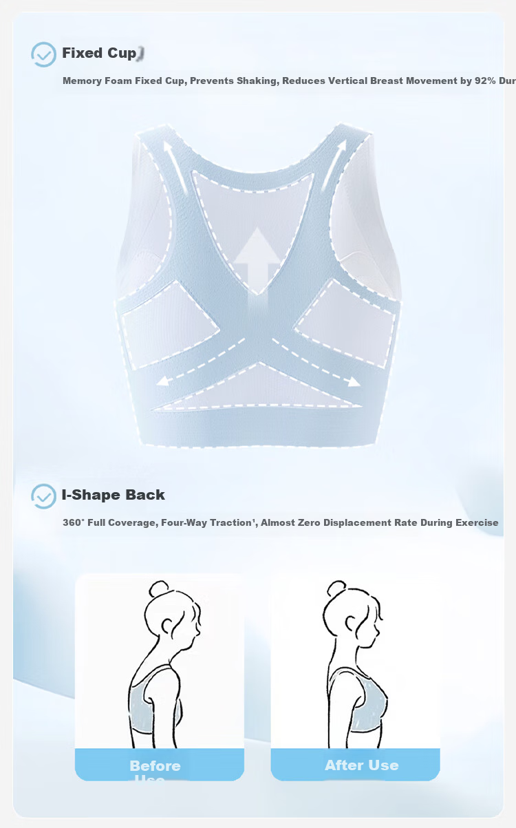 FitonTon 2-Pack Junior Girls Thin Developmental Sports Bras Summer Anti-Shock Tank Tops Invisible Nude 6