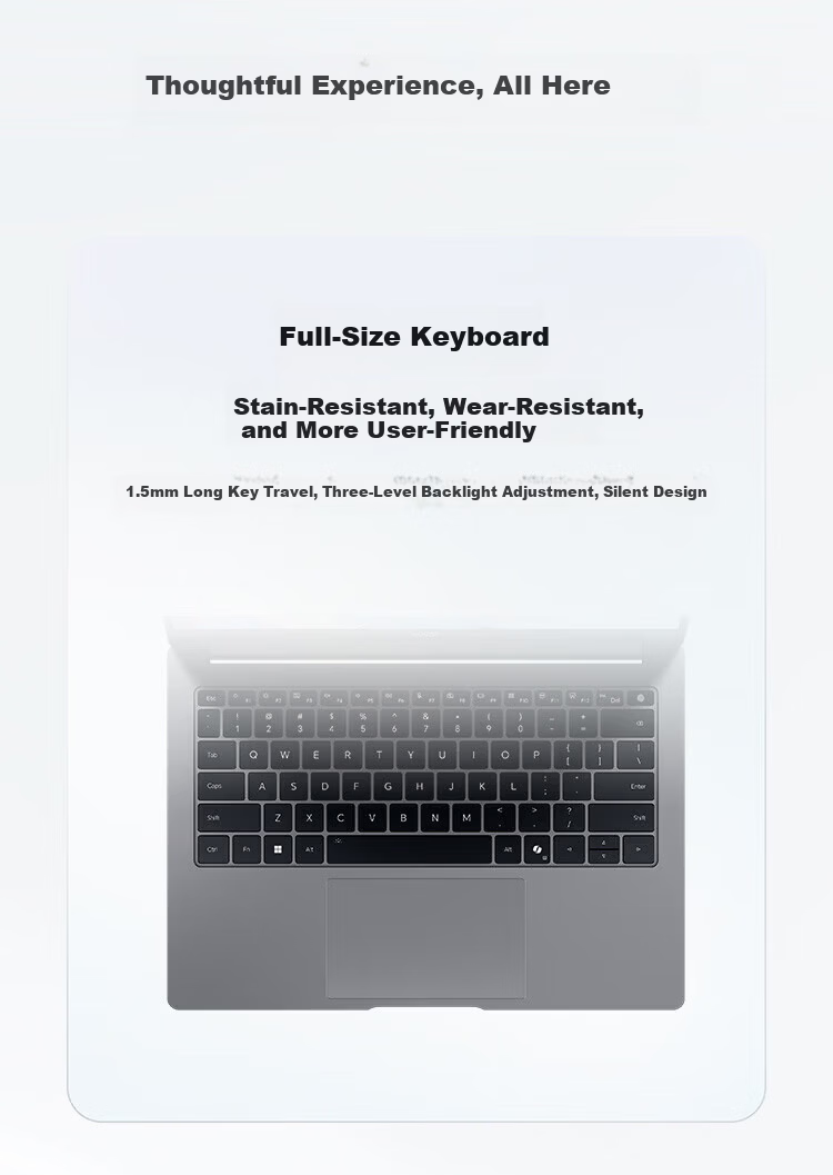 HONOR MagicBook Pro16 2025 AI Lightweight High-Performance Business Laptop U5-225H 32GB 1TB 3K Display Gray with Yihaodian Mouse Pad Set 18