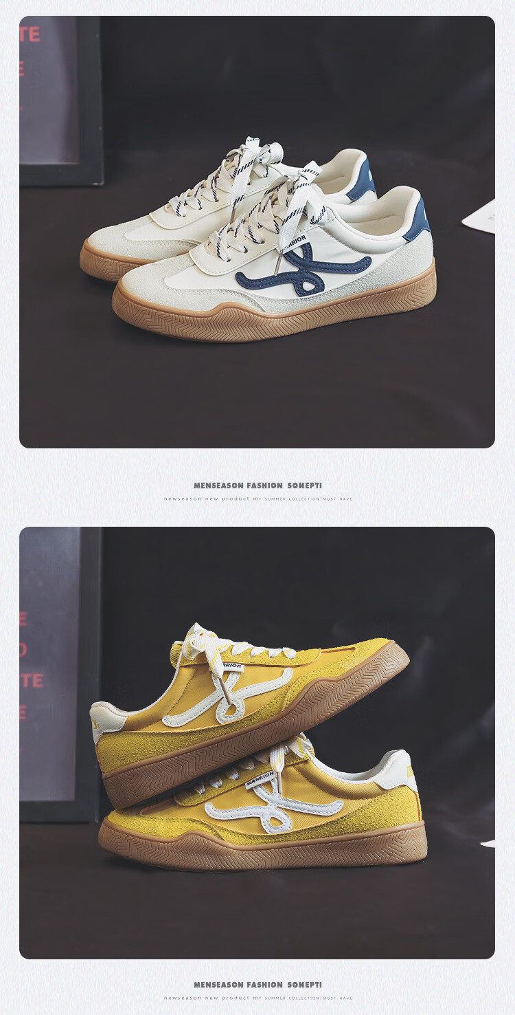 Warrior Canvas Low-top Men's Shoes Flat Casual Sneakers Fashion Couple Training Shoes 981 Beige Gray Dark Blue Size 42 20