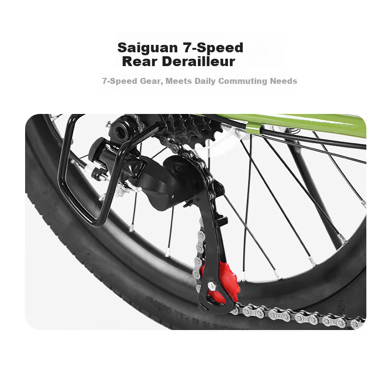 Flying Pigeon Folding Bicycle 20 Inch Unisex Adult Student Youth Casual Commuter City Bike Green 6