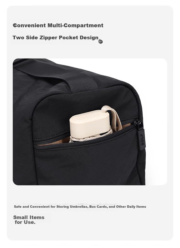 GOLF Men's Casual Single Shoulder Bag Lightweight Water-Resistant Crossbody Bag for Men and Women, Phone and iPad Holder, Cycling and Fitness Bag 7