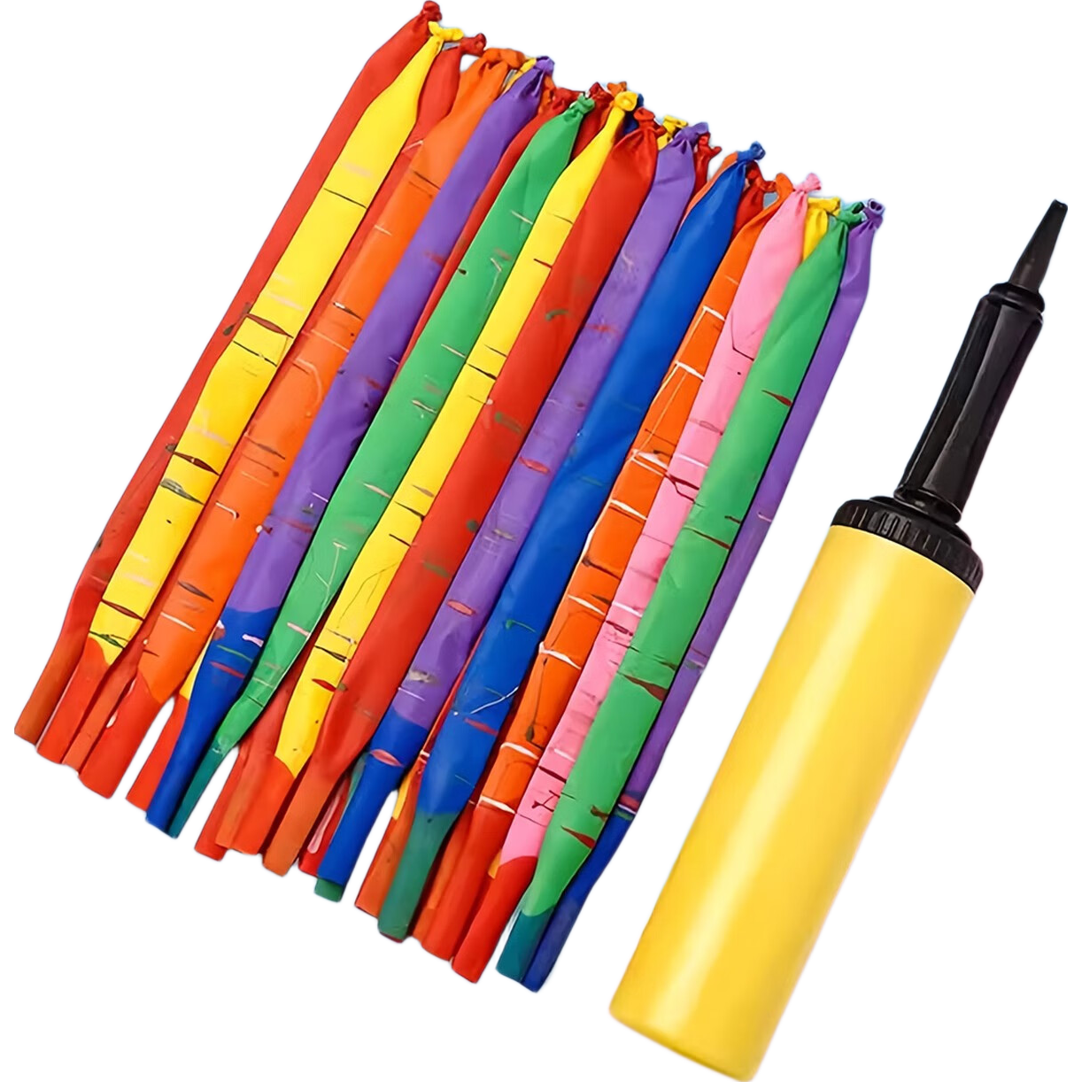 Besnay Rocket Balloon Flying Long Strip Fart Balloon Children's Outdoor Toy Non-Toxic Odorless Scream Balloon Toy