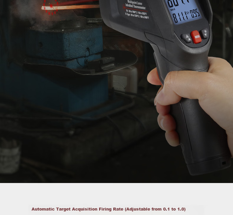 CEM DT-835 Infrared Thermometer High-Precision Handheld Industrial Temperature Gun for Home Kitchen Baking 6