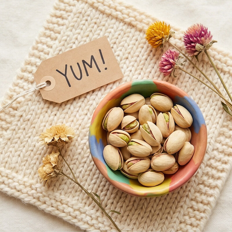 阿甘正馔 开心果35g/袋 休闲零食 每日坚果炒货开口果干独立口袋分享装