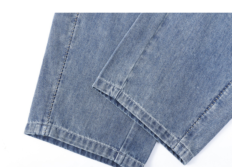 Demana [Hip Concealer Expert] Spring Cloud Oxygen Cotton 3D High-Waist Slimming Wide-Leg Printed Denim Jeans for Women Premium Quality 17