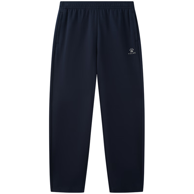 KELME Men's Cooling Sports Pants Summer New Casual Loose Antibacterial Straight-Leg Trousers Dark Night Blue [Cooling Antibacterial]
