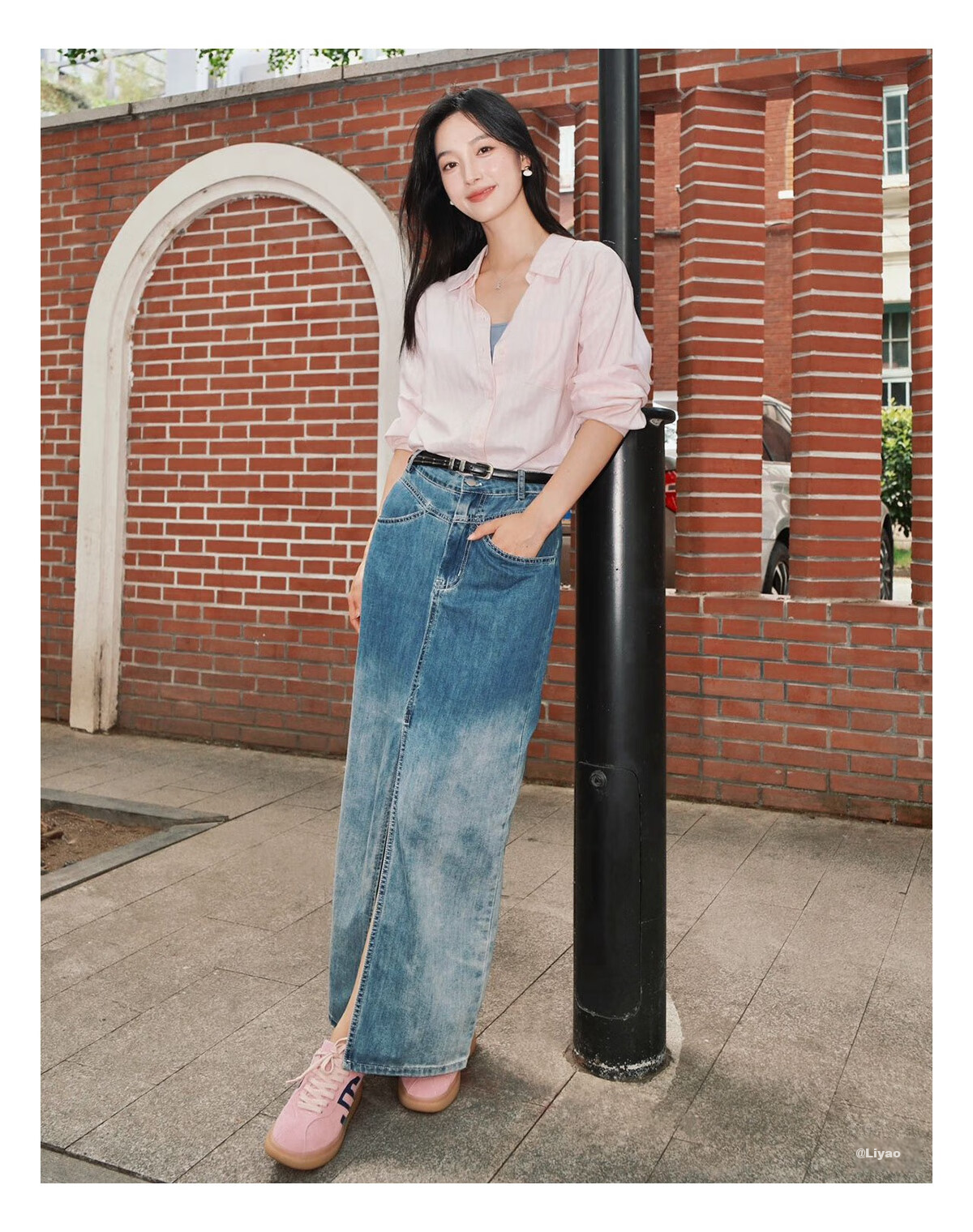 Sasa Su [Celebrity Edition] Spring Summer Thick Sole Sports Casual Sneakers Women Retro Military Training Shoes Macaron ZA65151-30 16