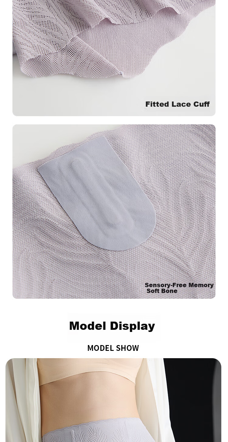 Langsha High-Waist Women's Seamless Shaping Panties Tummy Control Hip Lift Waist Slimming Safety Shorts Boyshorts 15