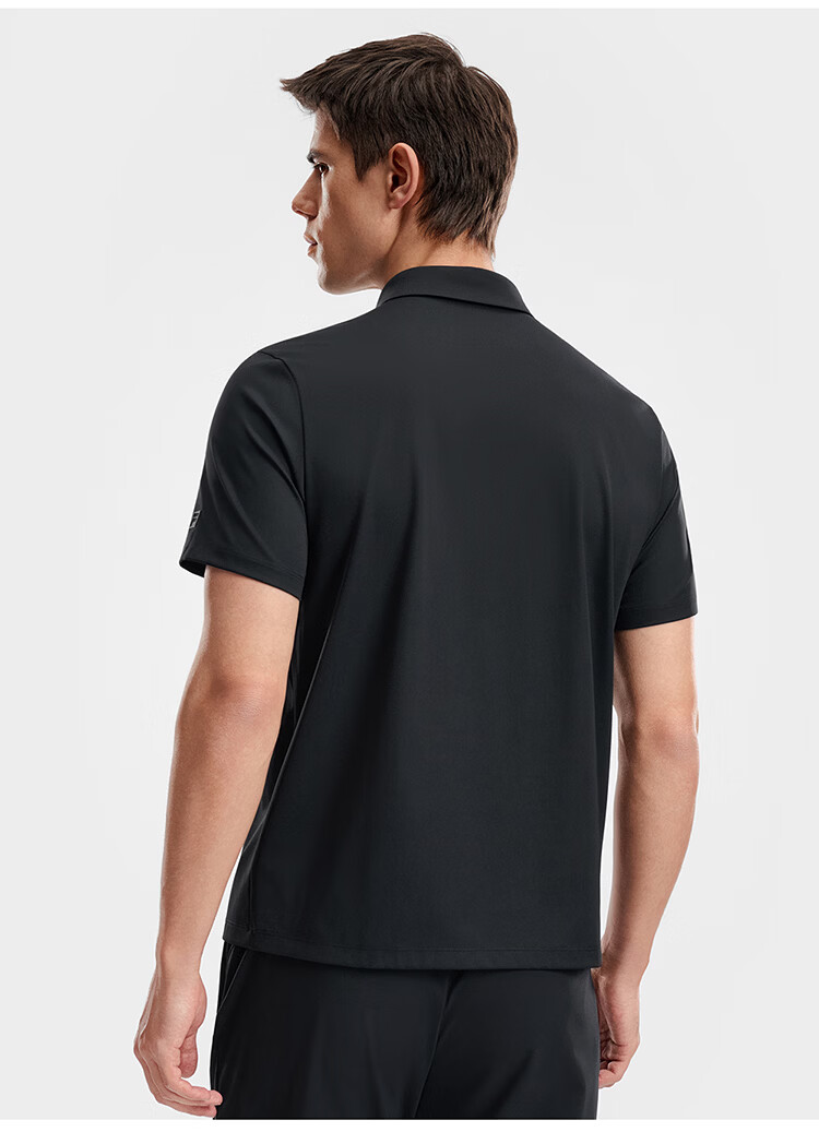 FILA Official Men's Polo Shirt 2026 Summer Fitness Cooling Quick-Dry Short Sleeve Sport T-Shirt 18