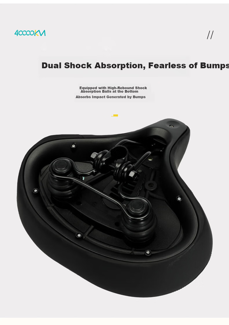 40,000 Kilometers Bicycle Saddle Hollow Large Cushion Comfortable Soft Thickened Bike Seat Pad 9
