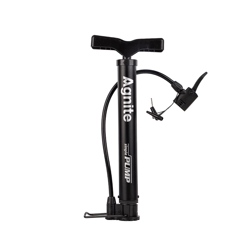 Deli New High-Pressure Bicycle Pump Universal Inflator for Basketball, Road Bike, Electric Bike, Short Version