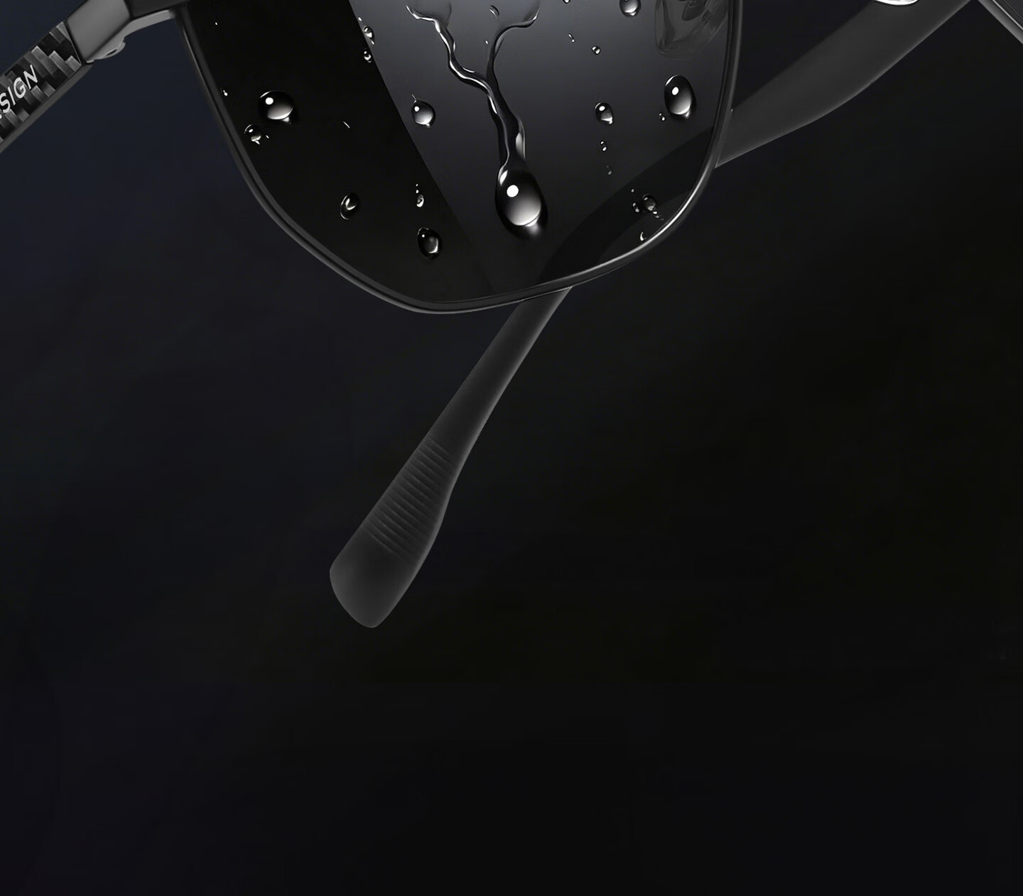 CAPONI Carbon Fiber Polarized Sunglasses for Men, Photochromic UV Protection Driving Day and Night Use 25