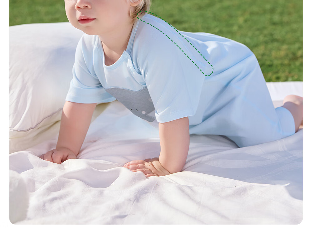 Betis Baby Clothes Summer Thin Cool Breathable Romper Newborn Short Sleeve One-piece Air Conditioning Suit Crawling Suit 17