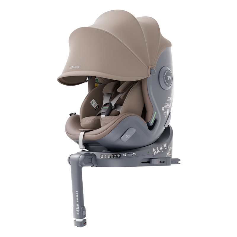 Welldon Cocoon Love 3 New National Standard Child Safety Seat 0-7 Years Smart Voice Ventilation Infant Baby Car Seat