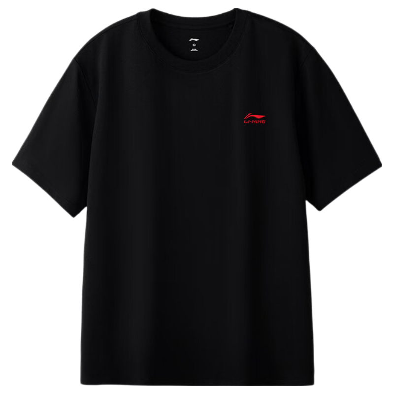 LI-NING Men's Lightweight Breathable Summer Short Sleeve Sports T-Shirt Fashion Loose Casual Tee Athletic Top