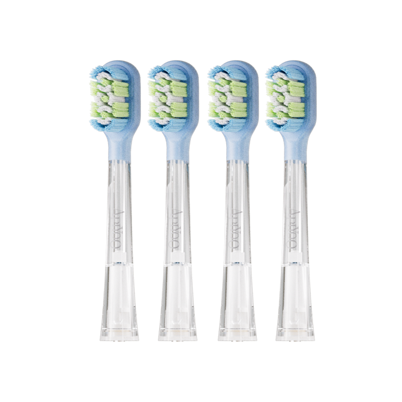 ApiYoo A9/P9pro Series Electric Toothbrush Replacement Heads Soft Rubber Fluoride Cleaning 4-Pack with 30-Day Price Guarantee