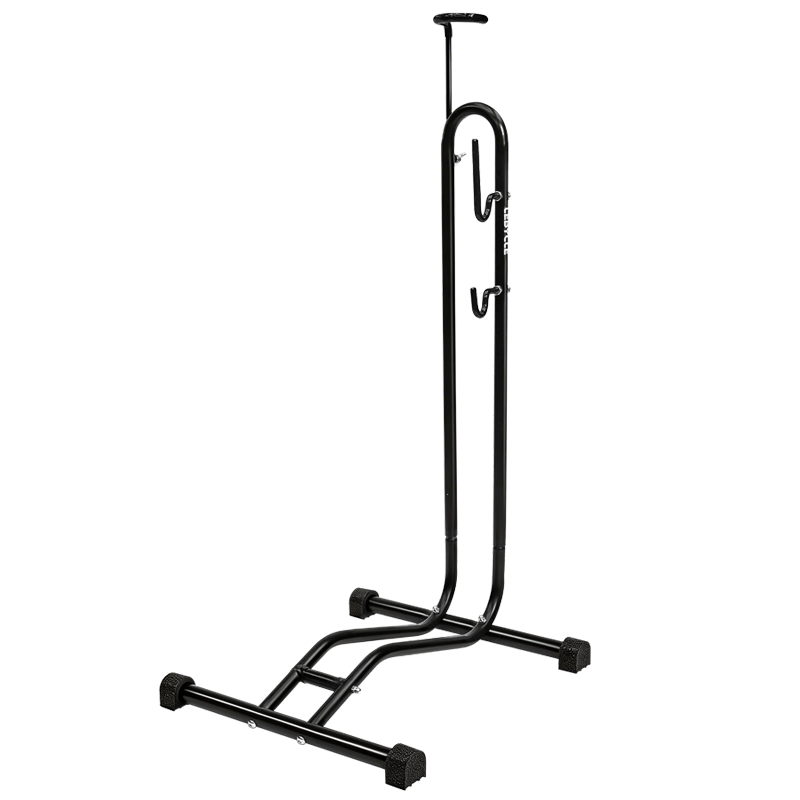 LEBYCLE 3-In Bicycle Vertical Parking Rack, Display Stand, Repair Stand, 7-Level Adjustable Universal Mountain Bike And Road Bike Rack