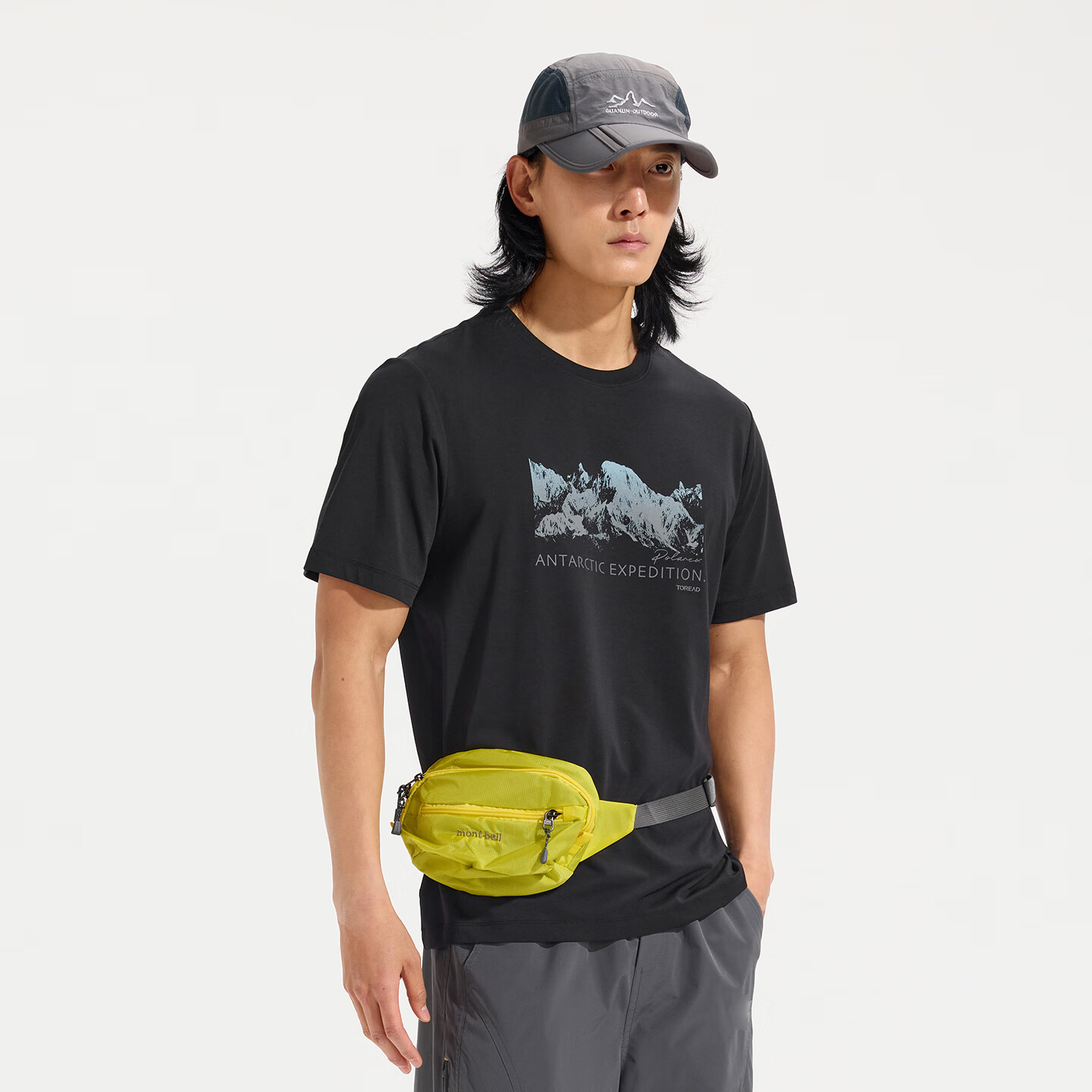 TOREAD Mall Same Style Quick-Dry Men's T-Shirt 26 New Outdoor Cooling Breathable Sun-Protective Sports Short Sleeve TAJJAO81239