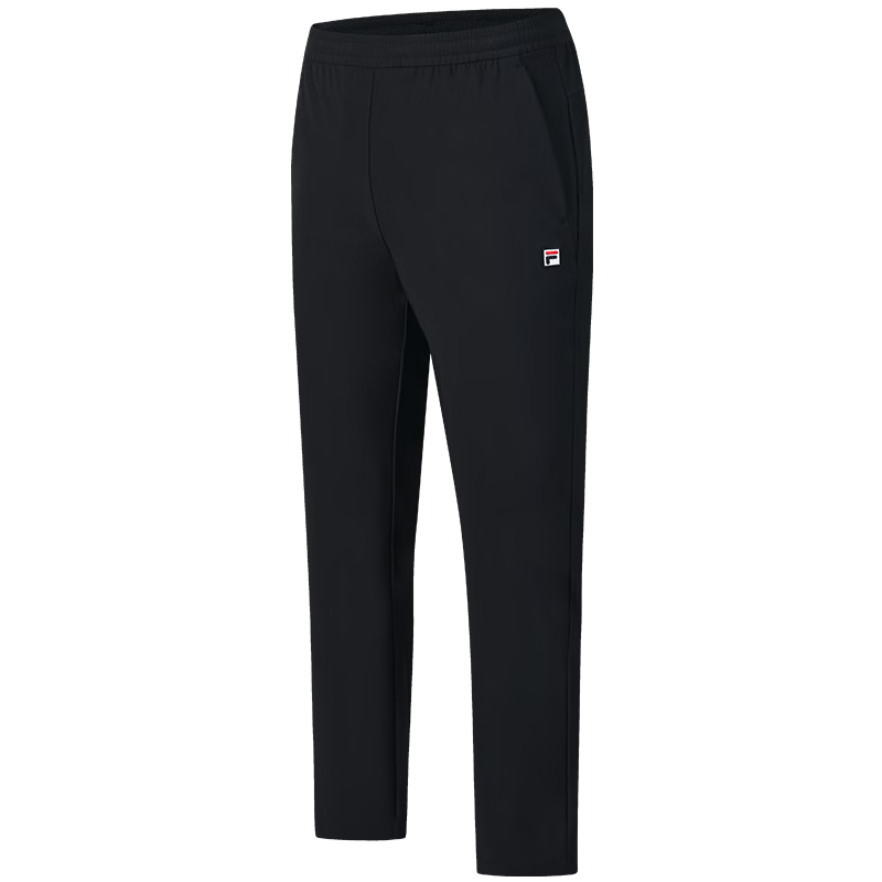 FILA Official Men's Knitted Long Pants 2026 Summer Tennis Sports Basic Sun Protection Straight-Leg Pants