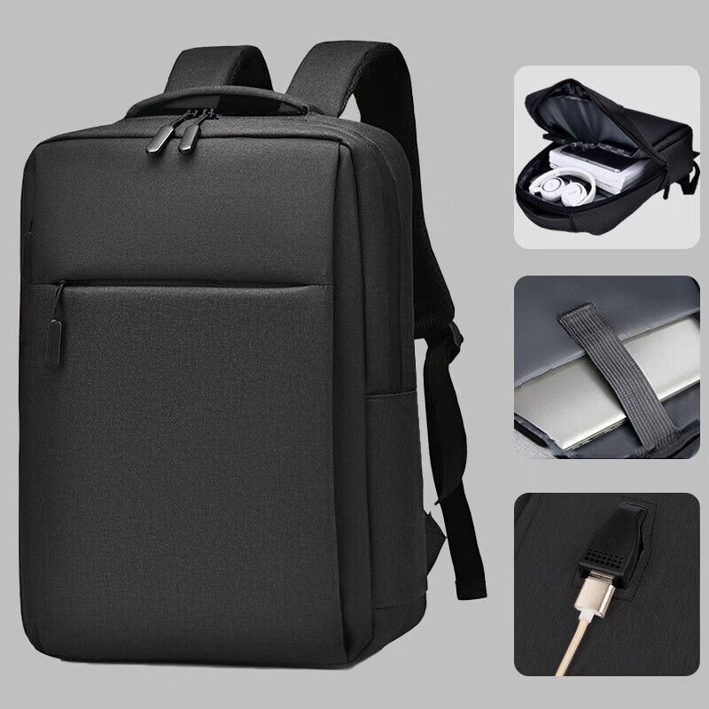 LOHAS Travel Laptop Backpack Men's 16-inch Minimalist Business Lightweight Commuter Bag