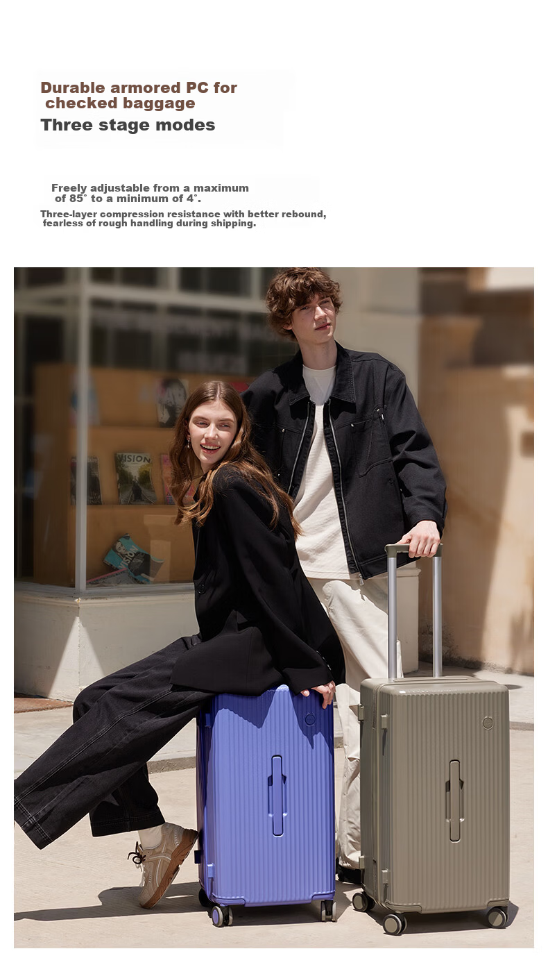 Mixi Large Capacity Deep Luggage Suitcase for Men And Women, Spinner Wheels, 28-Inch Carry-On, Lightweight Travel Case for Business Trips And Students 18